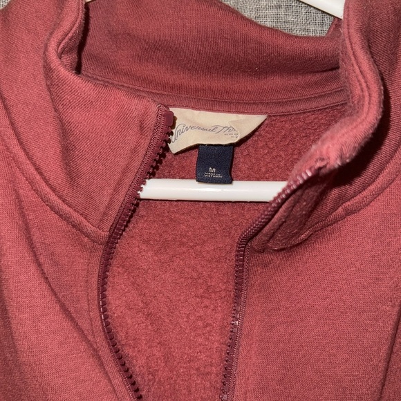 Universal Thread Burgundy Zip-Up Jacket - Picture 3 of 4
